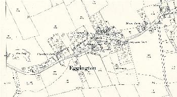 The eastern part of Eggington in 1901